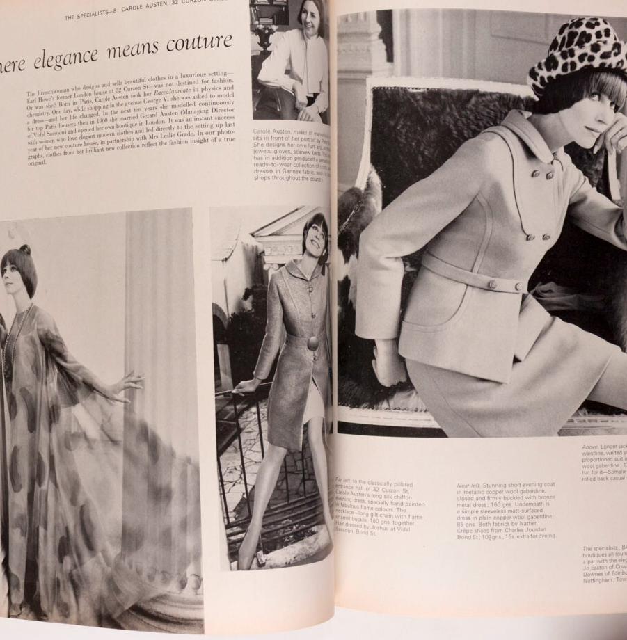 VANESSA REDGRAVE Sandra Paul MOYRA SWAN Harper's September 1968 JOHN DONALD Heim
