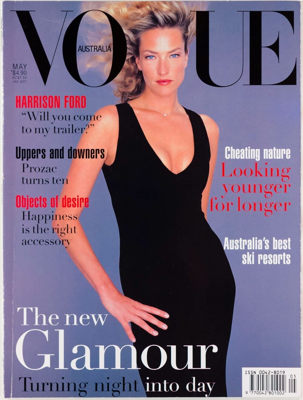 Tatjana Patitz ANNE HECHE Miranda Otto HARRISON FORD Maraco Sattchi VOGUE AU VTG