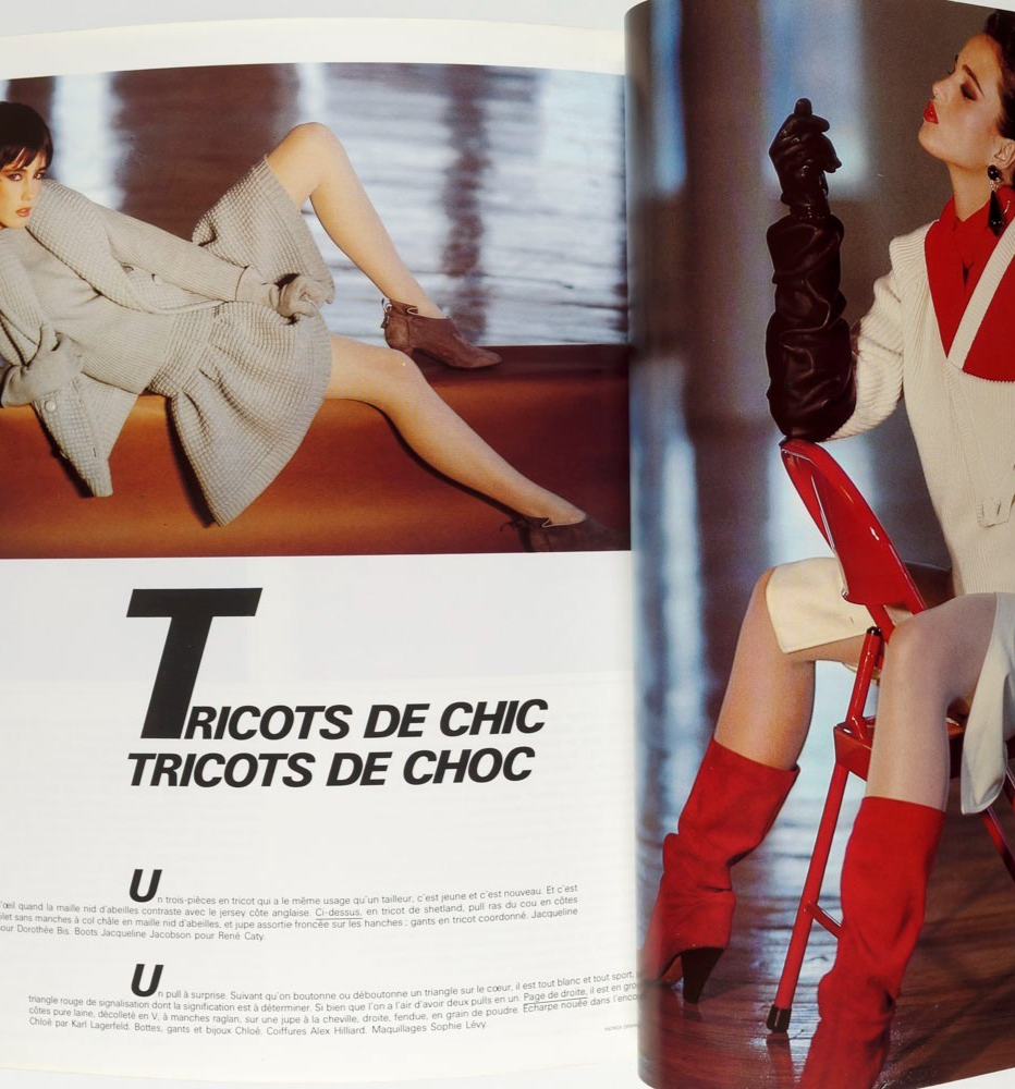 NASTASSJA KINSKI Brooke Shields ANTONIO LOPEZ Fr Vogue Oct 1982 Bisset TINA CHOW