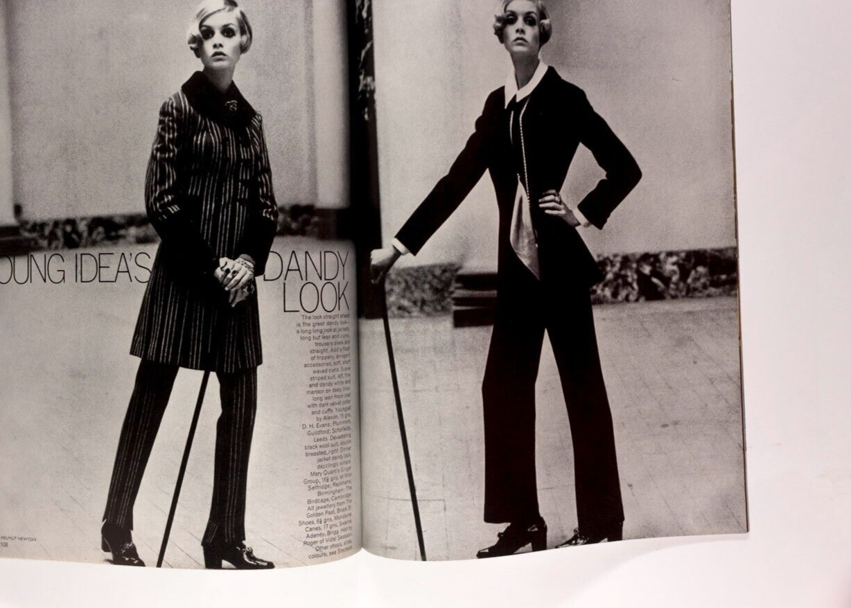 Van Rooy TWIGGY Veruschka YSL Norman Parkinson HELMUT NEWTON Penelope Tree VOGUE