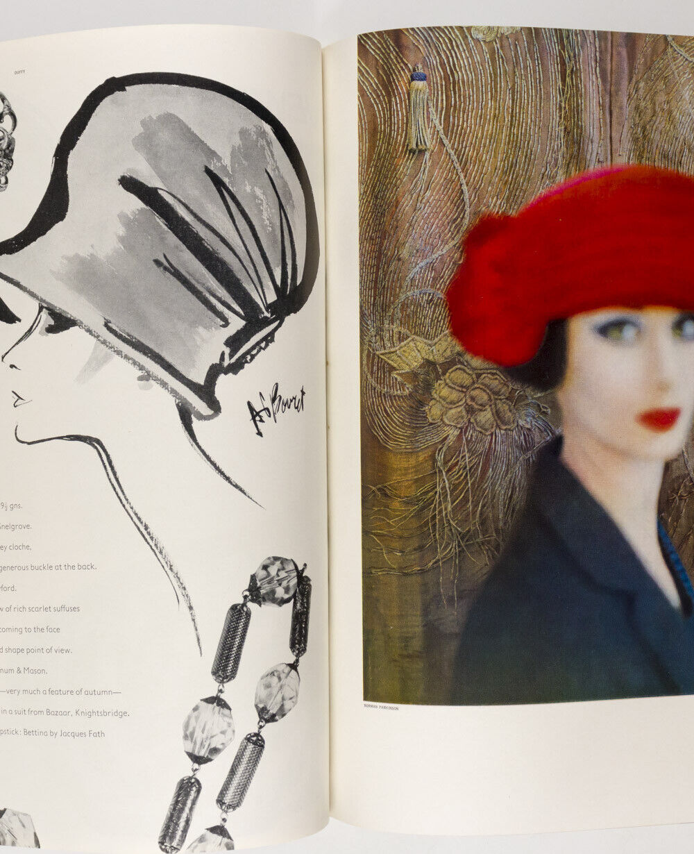 ADELE COLLINS Norman Parkinson RED HAT Irving Penn PARIS Morris Mini Minor VOGUE