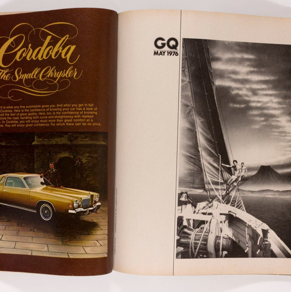 ALBERTO RIZZO Haiti SWIMWEAR Summer Fashion US GQ magazine May 1976 Shorts VTG