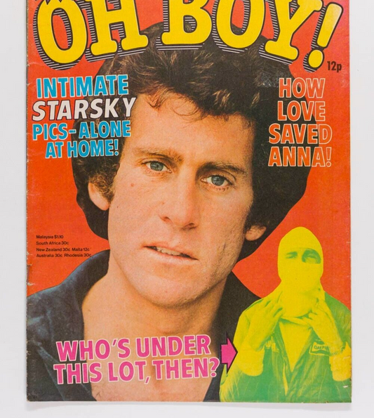 Paul Michael Glaser ABBA AGNETTA Steve Harley LESLIE ASH fashion OH BOY magazine