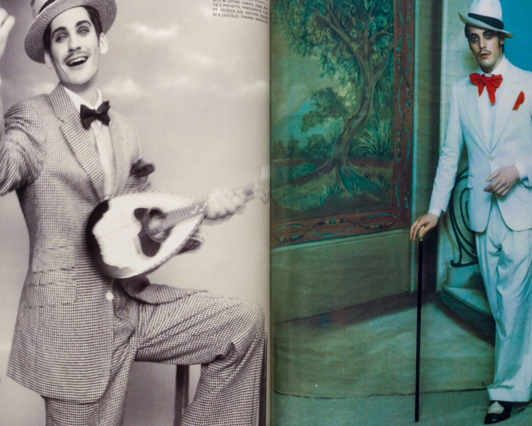 Paolo Roversi STEVEN KLEIN Ellen Von Unwerth L'UOMO VOGUE magazine 1998 Jan 287