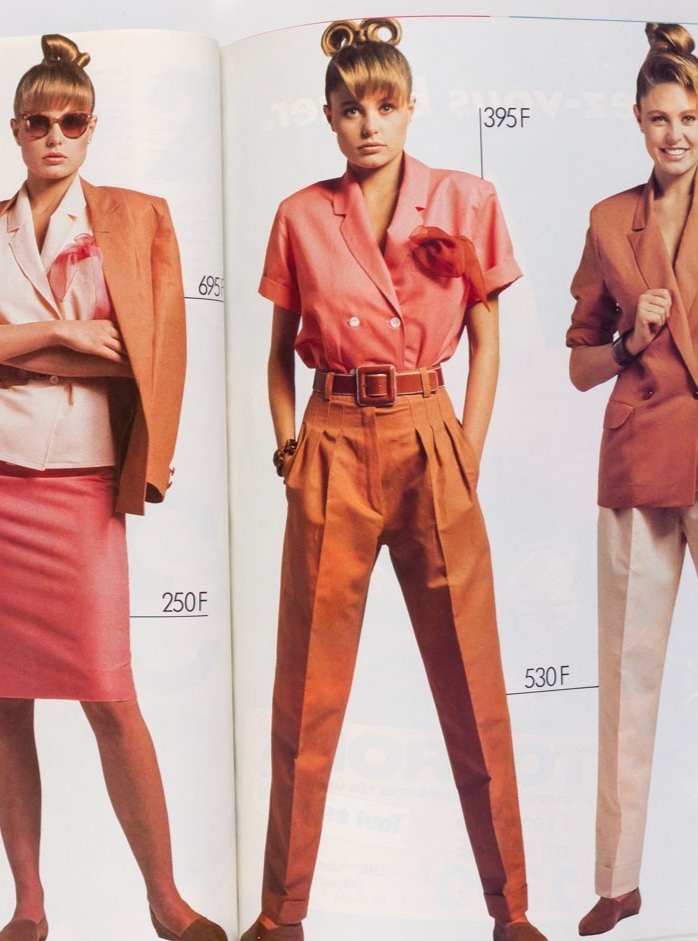 ESTELLE LEFEBURE Carla Bruni TALISA SOTO Elle magazine 11 May 1987 Greta Scacchi