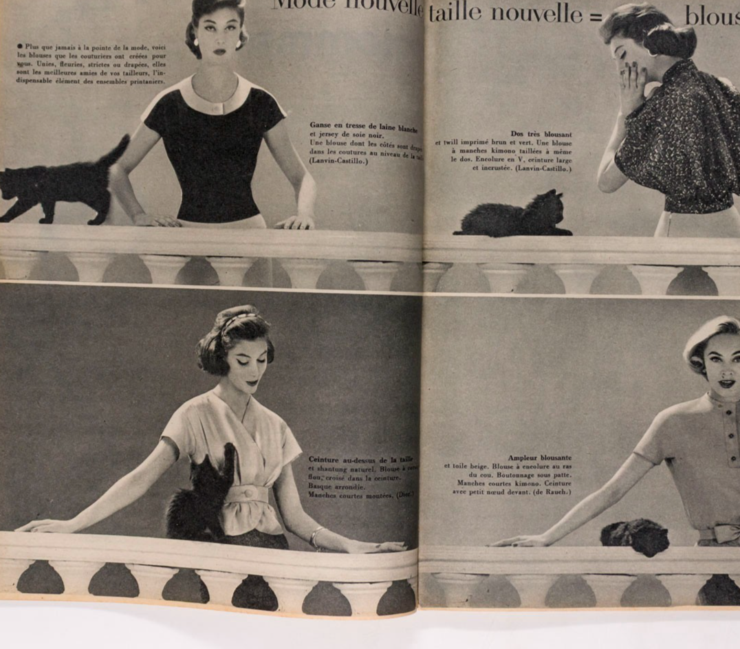 GRACE KELLY Lars Bo A J CRONIN Elle magazine 2 April 1956 Dior GIULIETTA MASINA