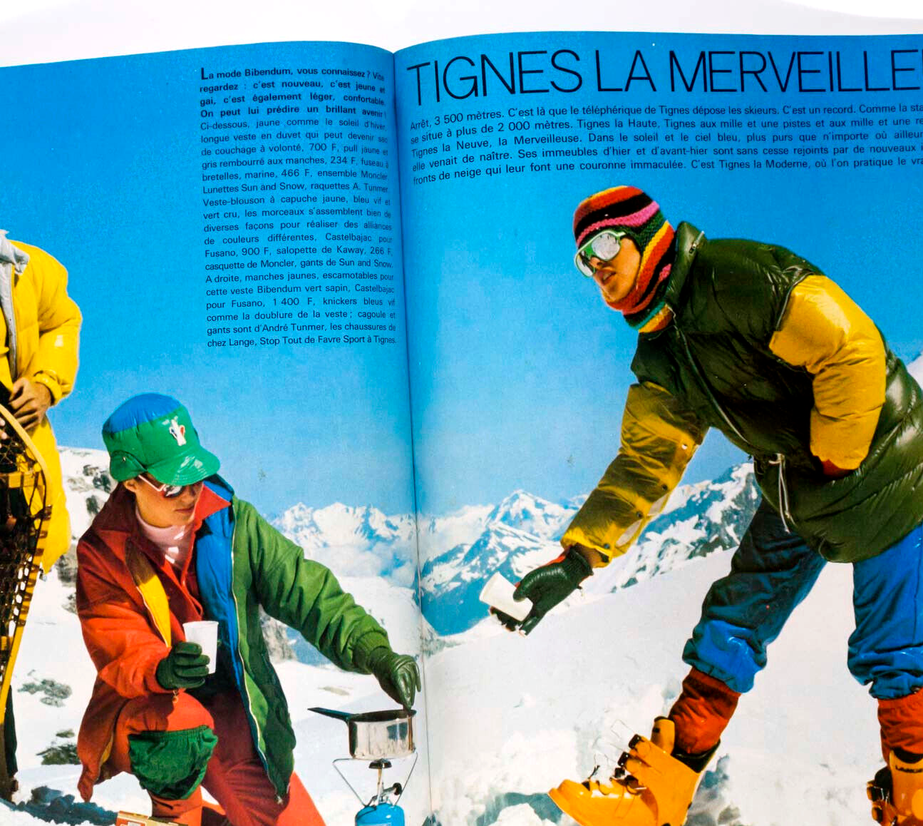 SYLVIE VARTAN Count Basie JAZZ Dizzy Gillespie SKIWEAR L'Officiel 1977 November