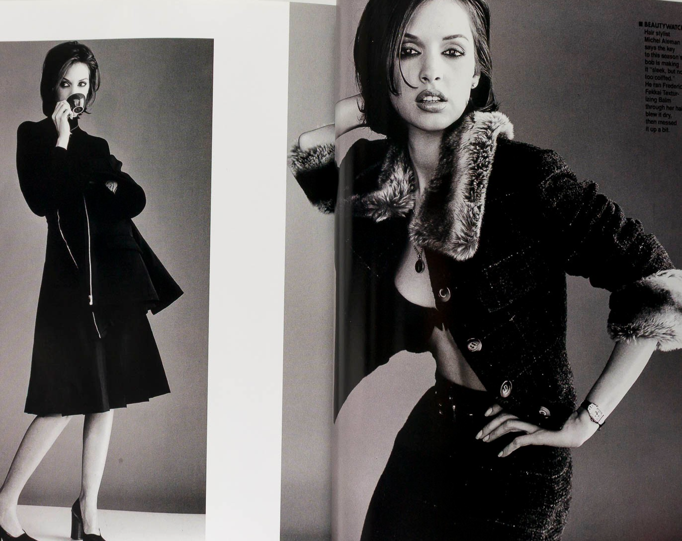 CHRISTY TURLINGTON Kristen McMenamy TOM CRUISE Al Pacino US ELLE September 1995