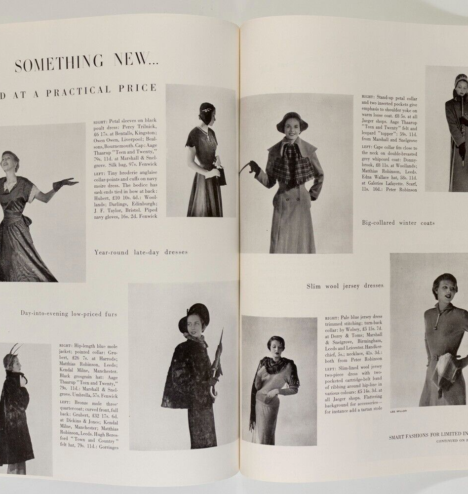 Mary Jane Russell RENE BOUCHE Lee Miller VOGUE October 1949 Margot Fonteyn HORST