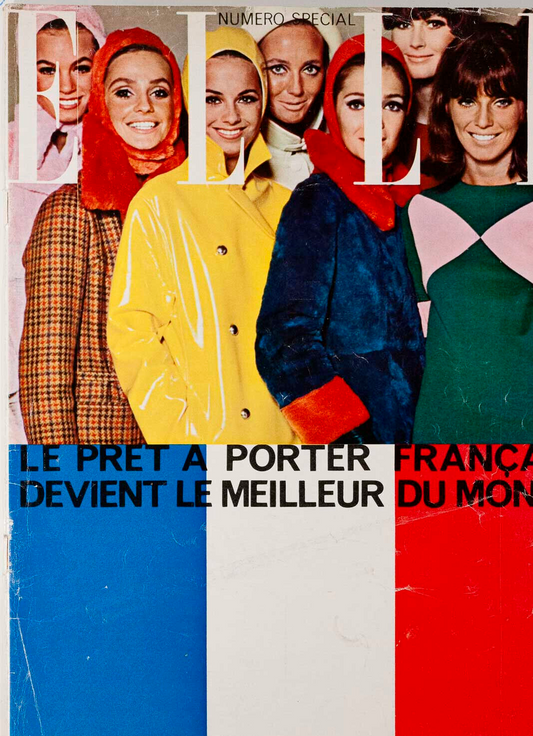 Jill Kennington PATTIE BOYD Nicole De Lamarge ELLE MAGAZINE Paris Collections 65