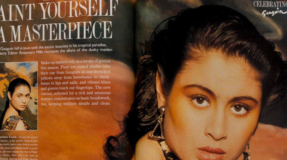 ANDIE MACDOWELL William Hurt NAOMI CAMPBELL Company magazine 1987 Talisa Soto UK