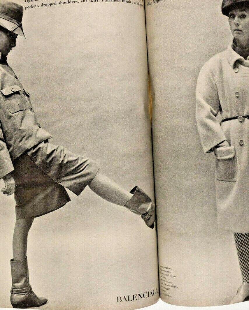 BRIGITTE BAUER Balenciaga GIVENCHY David Ogilvy NZ Vidal Sassoon VOGUE magazine