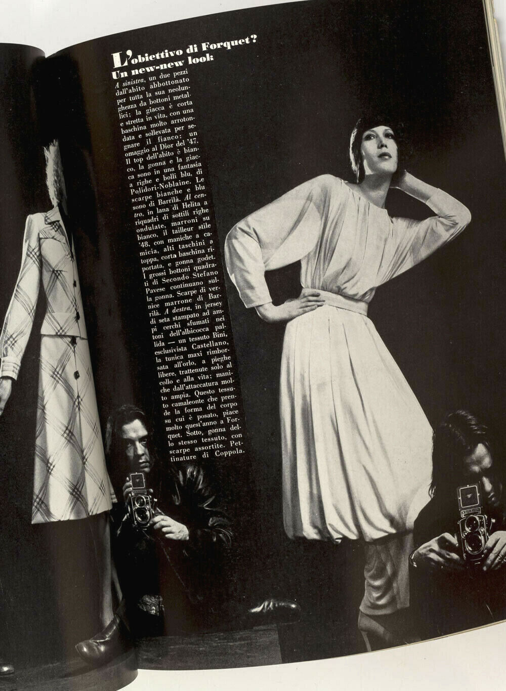 Moyra Swan DAVID BAILEY Barry Lategan COLLECTIONS Summer VOGUE ITALIA March 1970