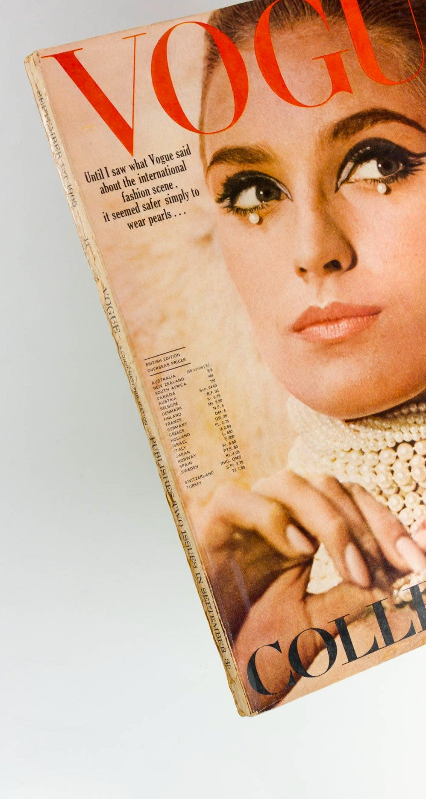 Marika Green NORMAN PARKINSON Veruschka HELMUT NEWTON Vogue September 1965 Klimt