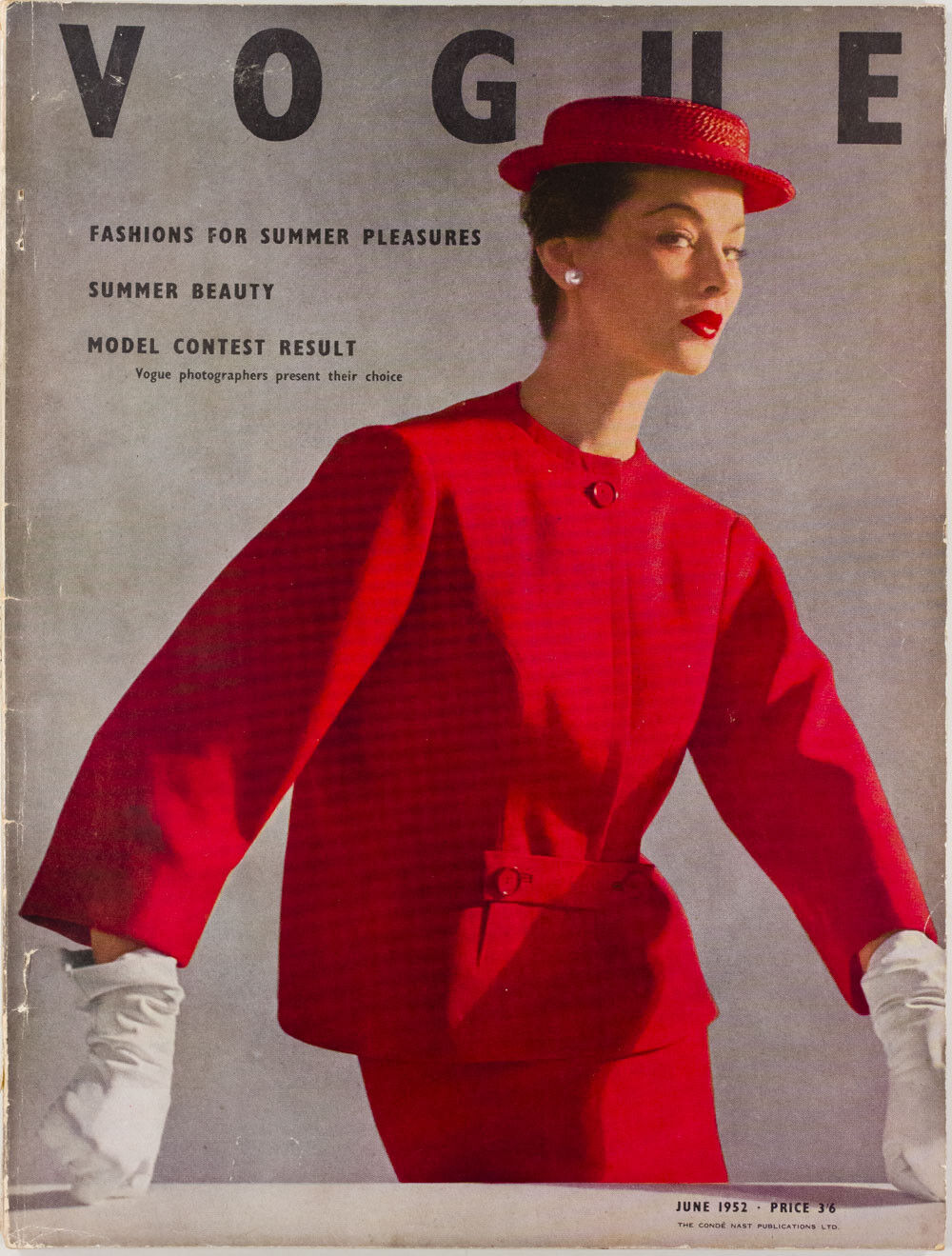 BALENCIAGA John Deakin NORMAN PARKINSON Katharine Hepburn HORST VOGUE June 1952