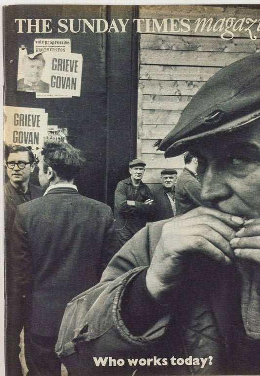 Leonard Freed COLIN JONES Tony Ray Jones THE TITANIC OWNER Sunday Times magazine