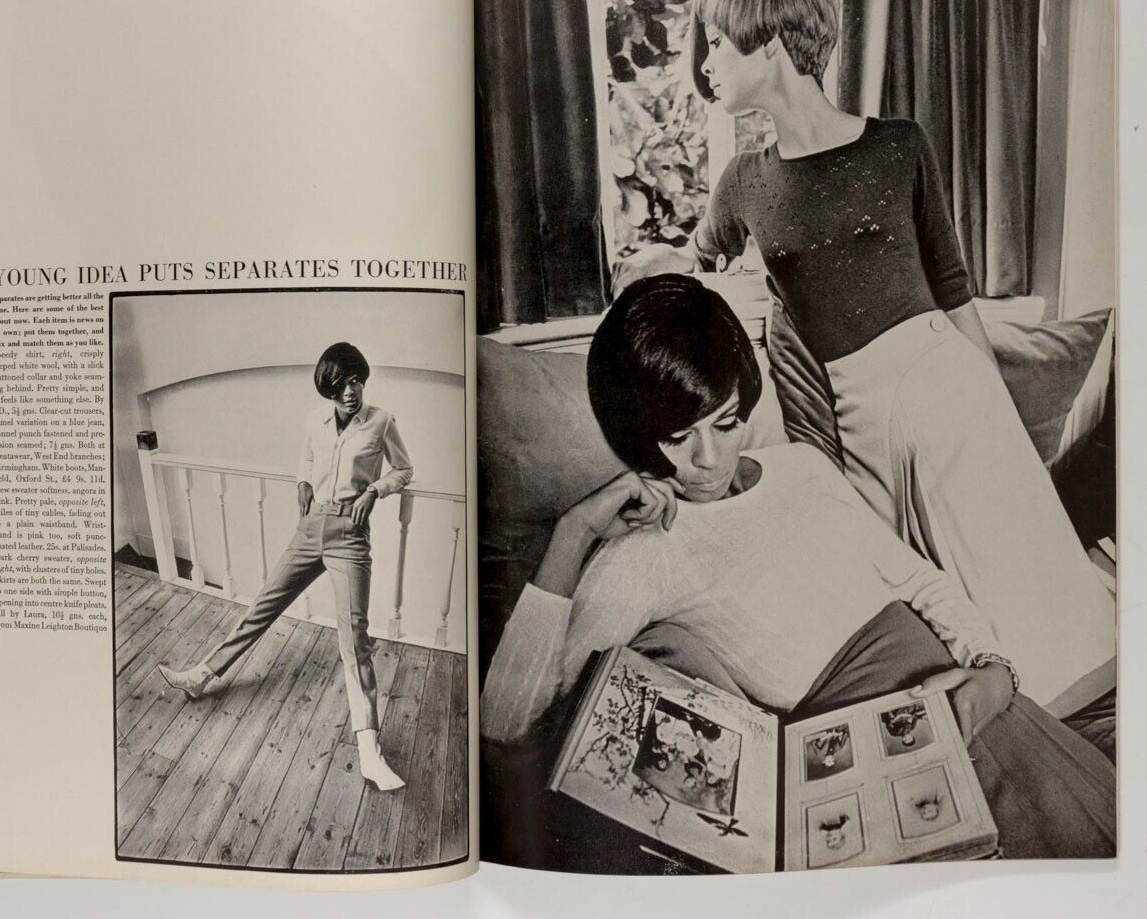 JILL KENNINGTON Roman Polanski EDNA O'BRIEN Candida Lycett Green WET LOOK Vogue