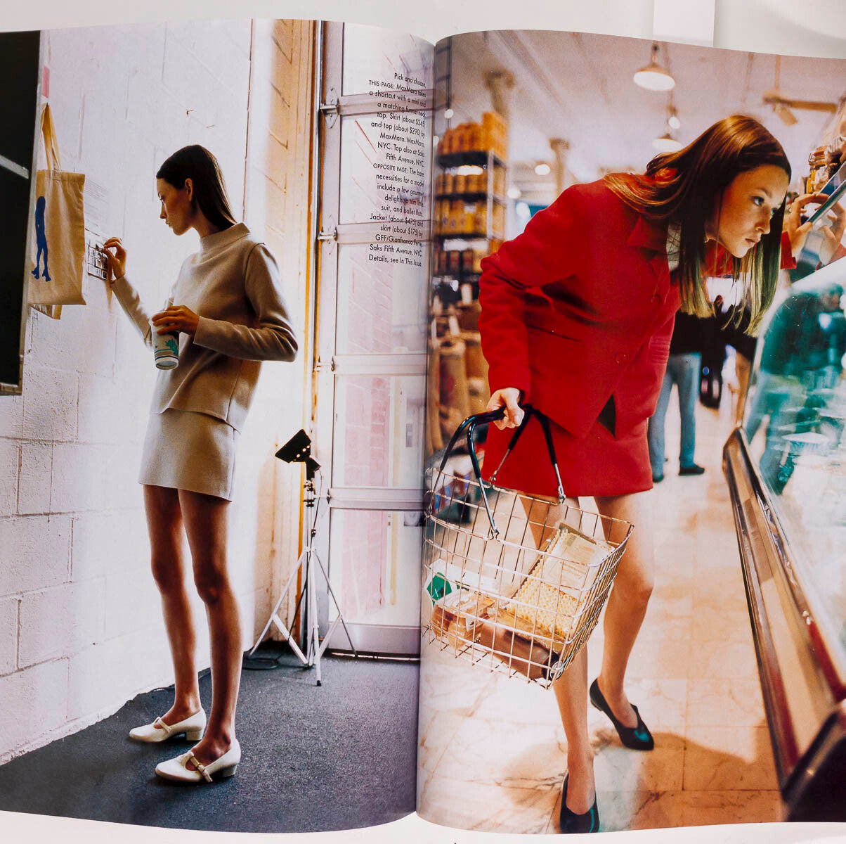 Carolyn Murphy STEVEN MEISEL Manhattan VOGUE magazine August 1998 Style DESIGNER