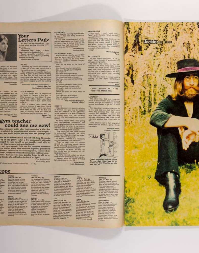 John Lennon MARY FARRIN Tremeloes HOLLIES Jackie 7 February 1970 Atomic Rooster