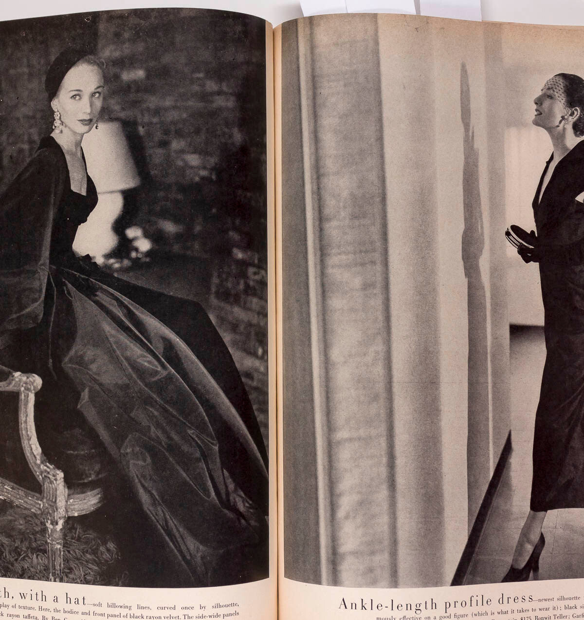 ERWIN BLUMENFELD Capri CARL ERICKSON Horst DOUGLAS FAIRBANKS Vogue magazine VTG