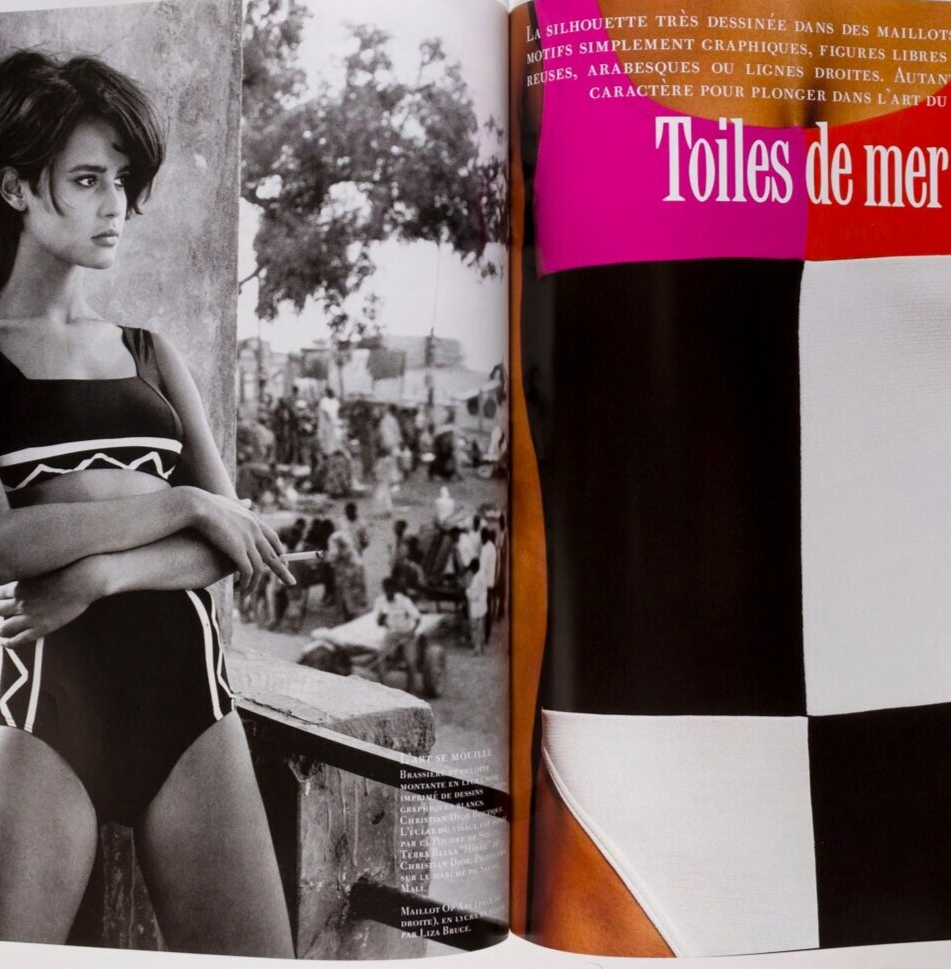 Vanessa Duve TATJANA PATITZ Milla PARIS VOGUE 90 Harry Dean Stanton UMA THURMAN