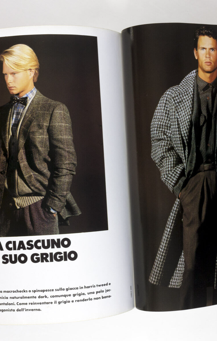 Rupert Everett PAOLO ROVERSI Werner Herzog JCDC Gregory Corso PLAID L'uomo Vogue