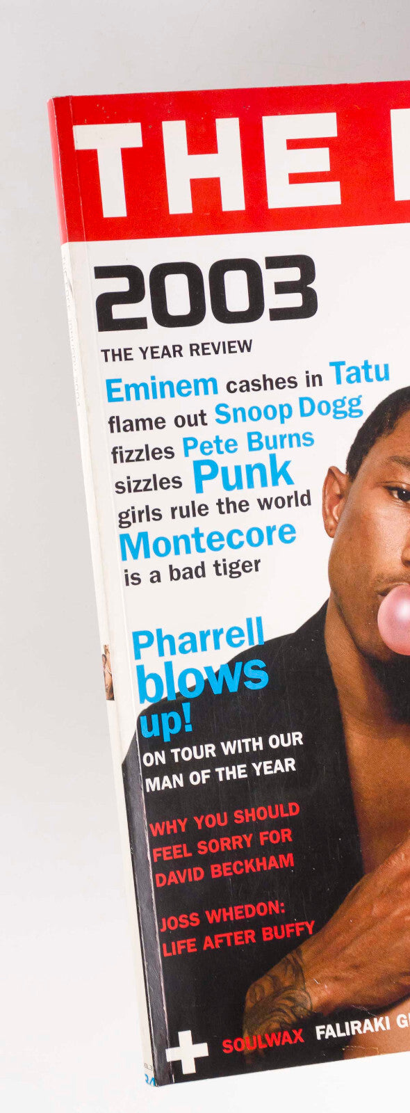 Pharrell SUSAN ELDRIDGE Angela Lindvall  THE FACE 2004  Pete Burns JANUARY JONES