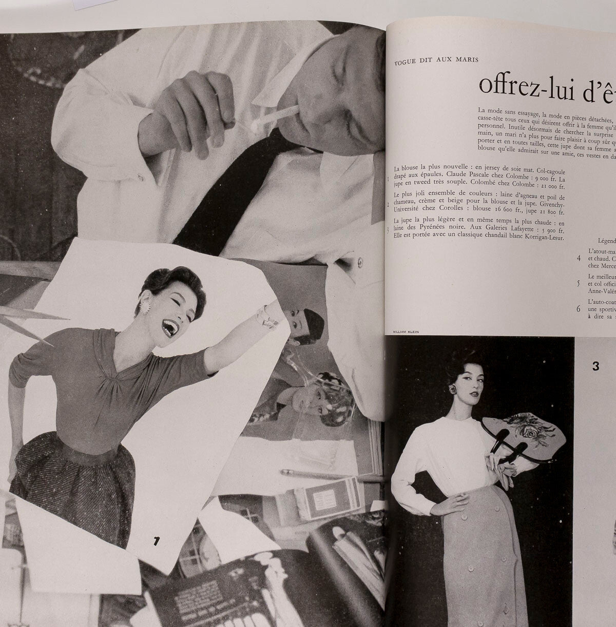 Patsy Pulitzer WILLIAM KLEIN Norman Parkinson PARIS VOGUE 1956 Henry Clarke 1957
