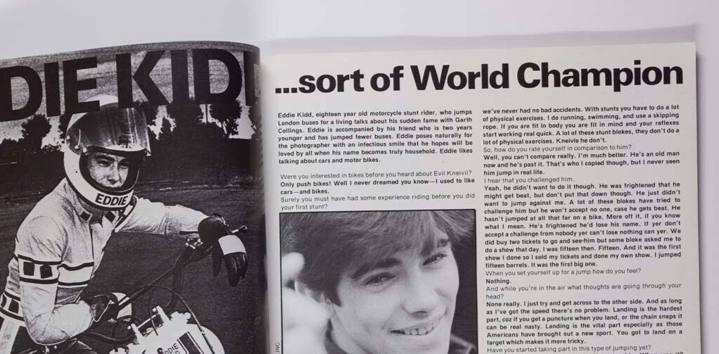 Allen Jones MAE WEST Enfield ghost PUNK Eddie Kidd PETER BLAKE Deluxe magazine 2
