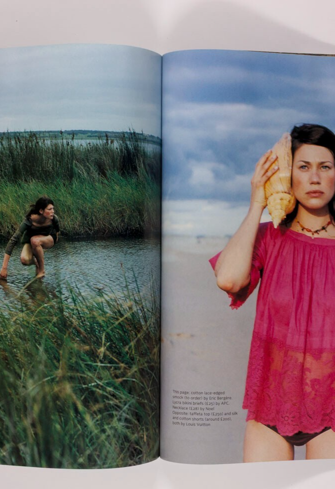 Christy Turlington EVA HERZIGOVA Kirsten Owen FRANK magazine May 1999 vtg BROOKE