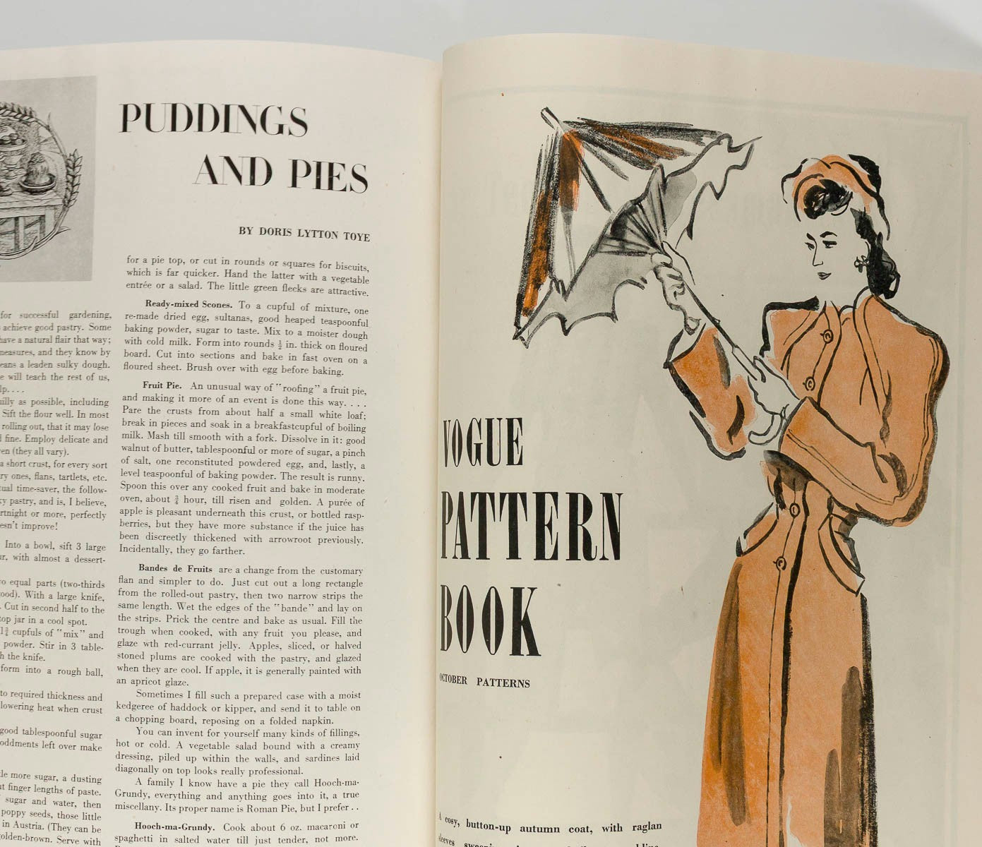 Peace Issue CECIL BEATON Lee Miller RENE BOUCHE Vogue magazine October 1945 WWII