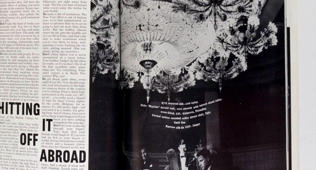 TERENCE DONOVAN Strippers JOHN BULMER Congo DAVID BAILEY About Town magazine '61