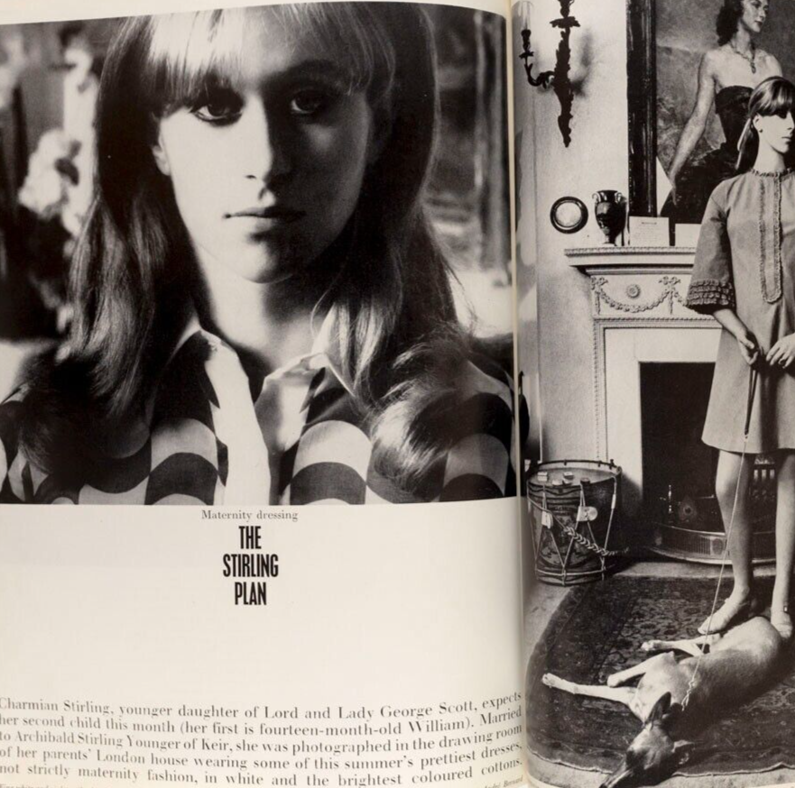 Twiggy BOB RICHARDSON Francoise Hardy GUY BOURDIN Jill Kennington VOGUE Apr 15th