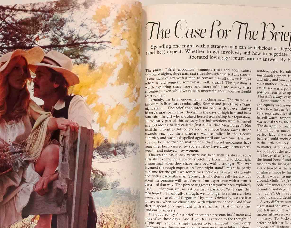 LUPE Mick Jagger JERRY HALL Cosmopolitan August 1976 Toscani TONY CURTIS Tunisia