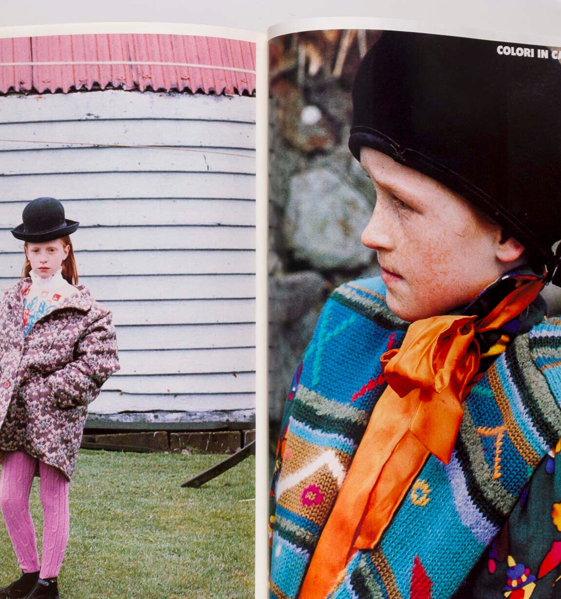 Dutch SHOREDITCH Denim ARMANI Kids 80s COSTUME Fall CHILDRENSWEAR Vogue Bambini