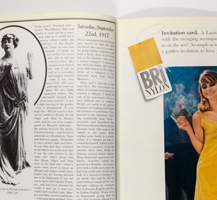 DONOVAN Diana Rigg JEAN SHRIMPTON London Life magazine October 1965 Scarfe EDNA