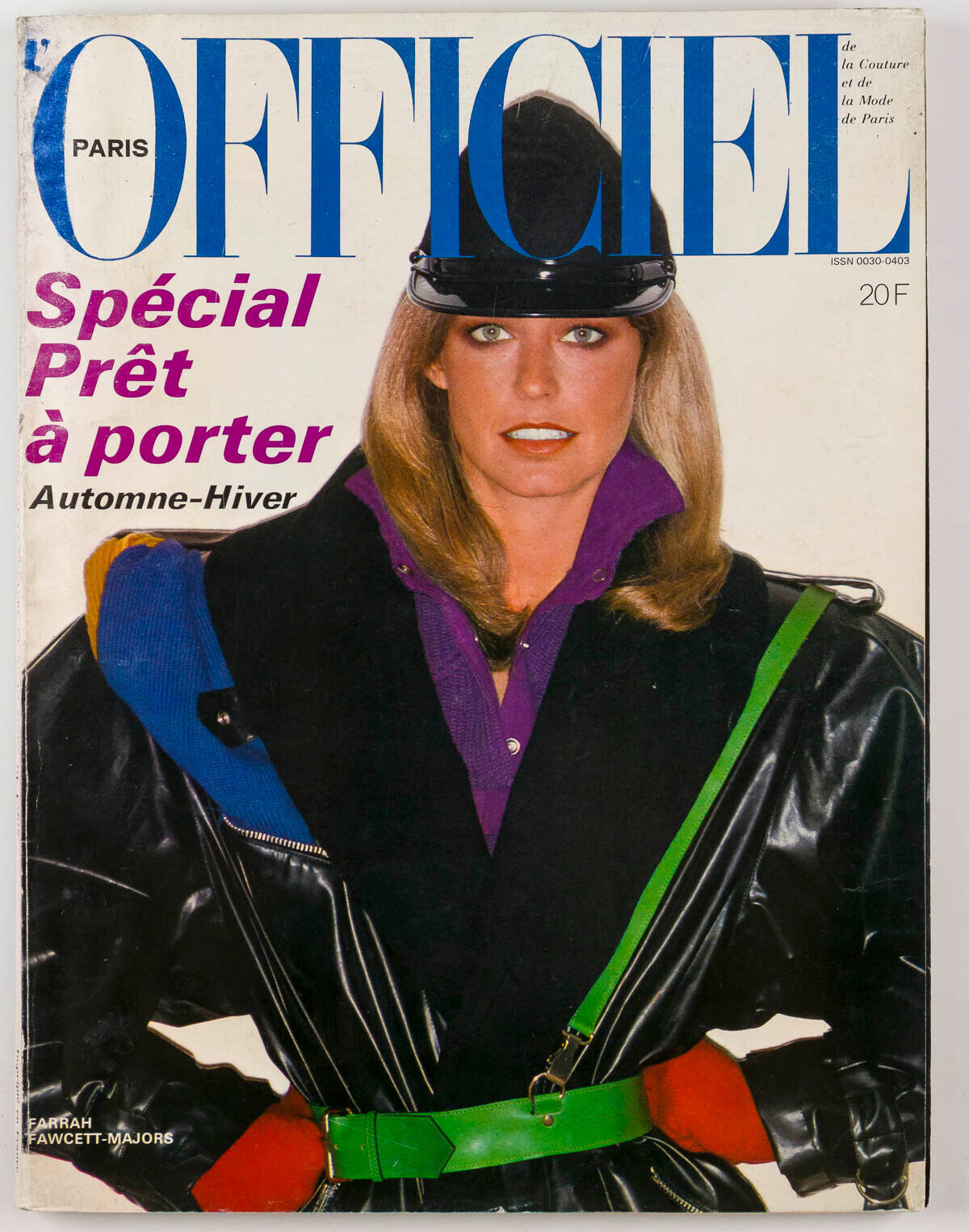 FARRAH FAWCETT Nastassja Kinski FRANCIS HUSTER Jean-Daniel FR Lorieux L'Officiel