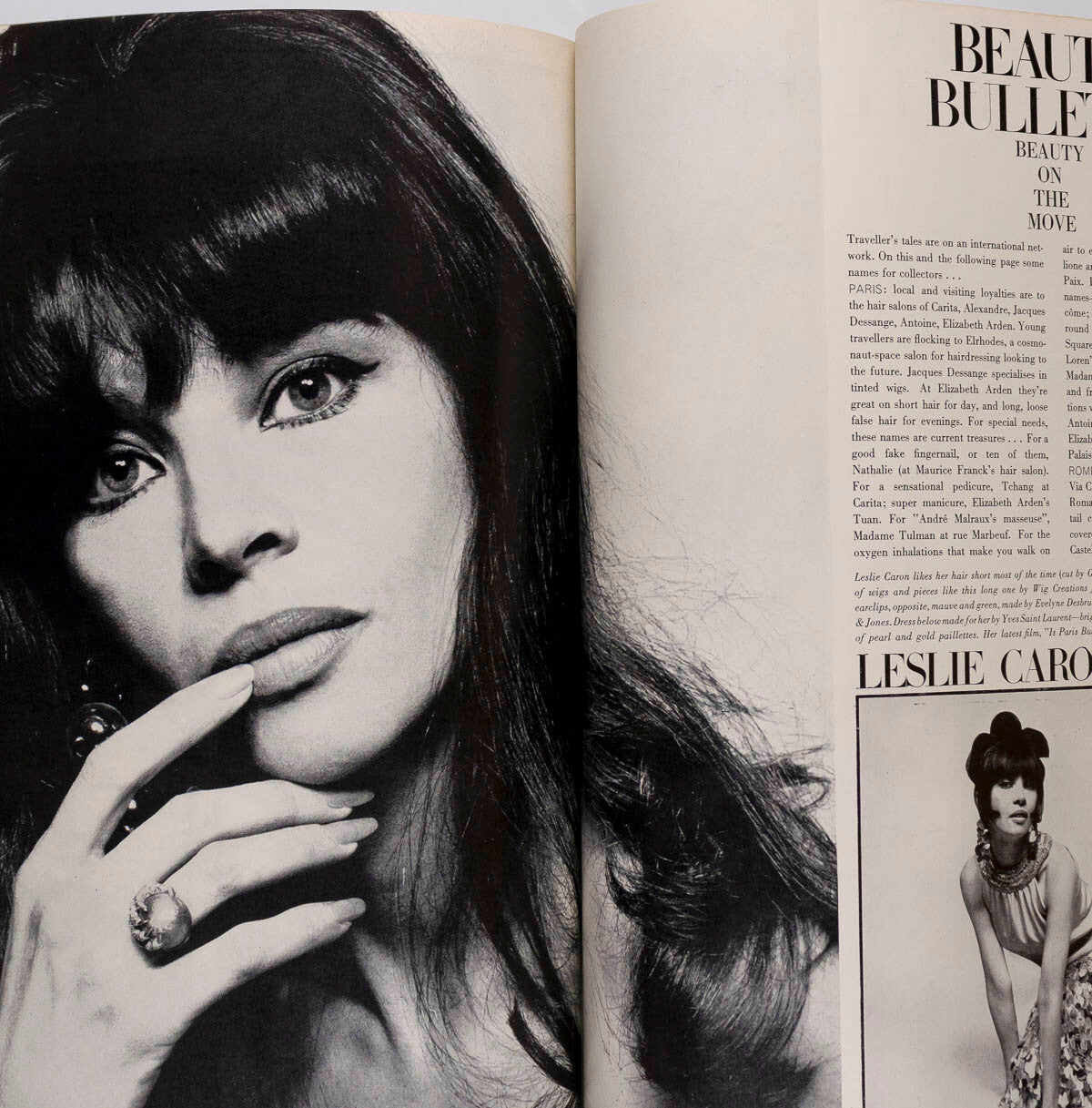 JEAN SHRIMPTON David Hemmings NIVEN Vogue UK July 1966 Veruschka PARKINSON Caron