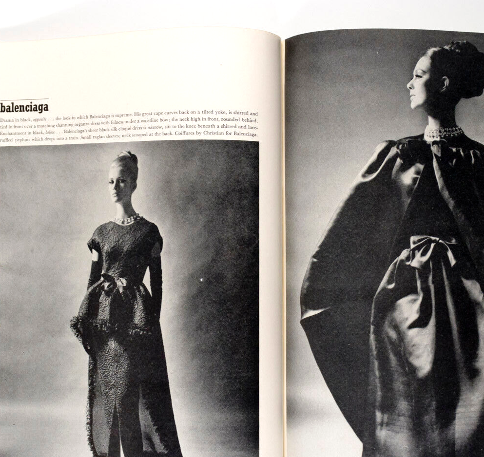 VERUSCHKA Avedon TERENCE DONOVAN Maggi Eckardt BALENCIAGA Givenchy HARPER'S vtg