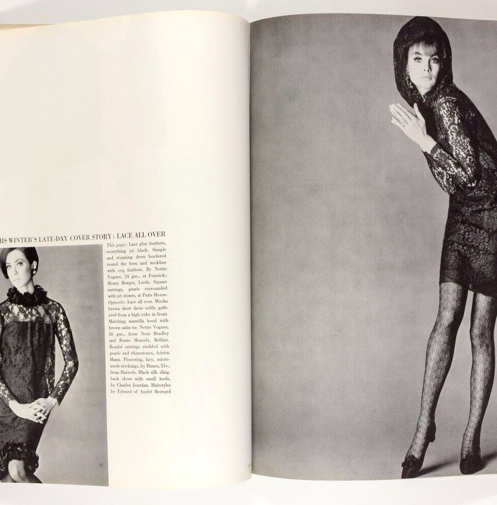 JEAN SHRIMPTON David Bailey GORDON PARKS Vogue 1965 November  60th birthday gift