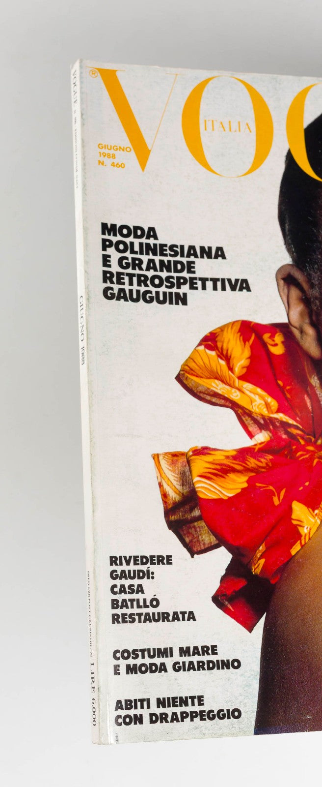 Naomi Campbell KLEIN Grey VOGUE ITALIA June 1988 Deborah Turbeville TINA CHOW