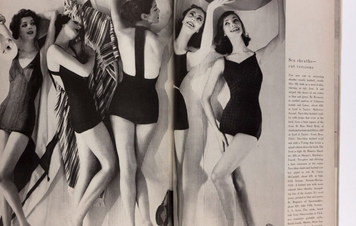 JOANNA McCORMICK Natalie Wood PICASSO Vogue 1957 June RENE BOUCHE Penn AGA KHAN