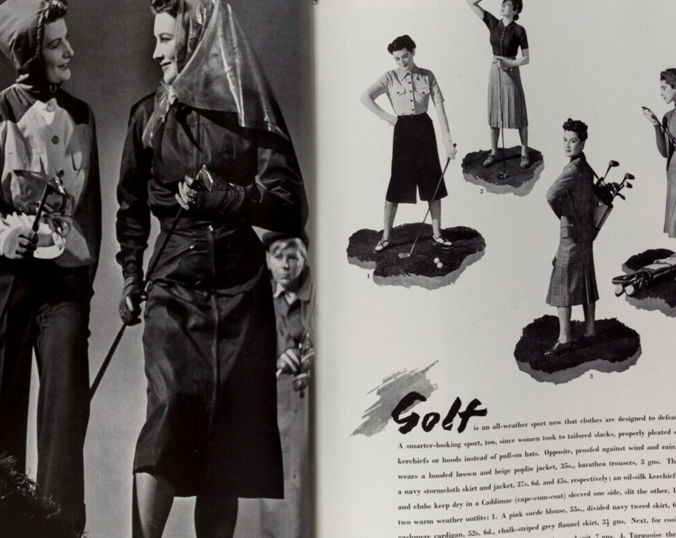 Benito PEACE DOVE Jean Pages BEMELMENS Chanel BALENCIAGA Vanderbilt GOLF Vogue