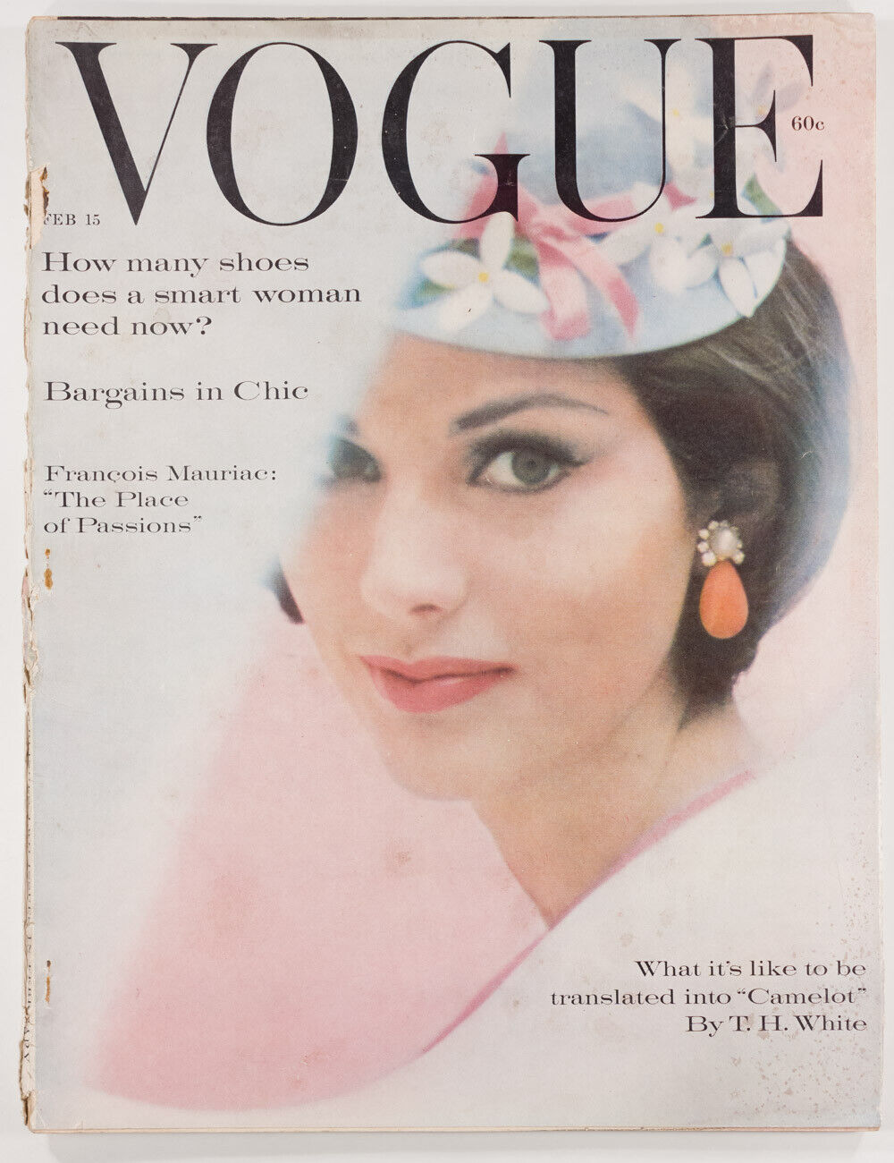 DOROTHY McGOWAN Bruce Davidson CARTIER Bert Stern FRANCOIS MAURIAC vtg VOGUE USA