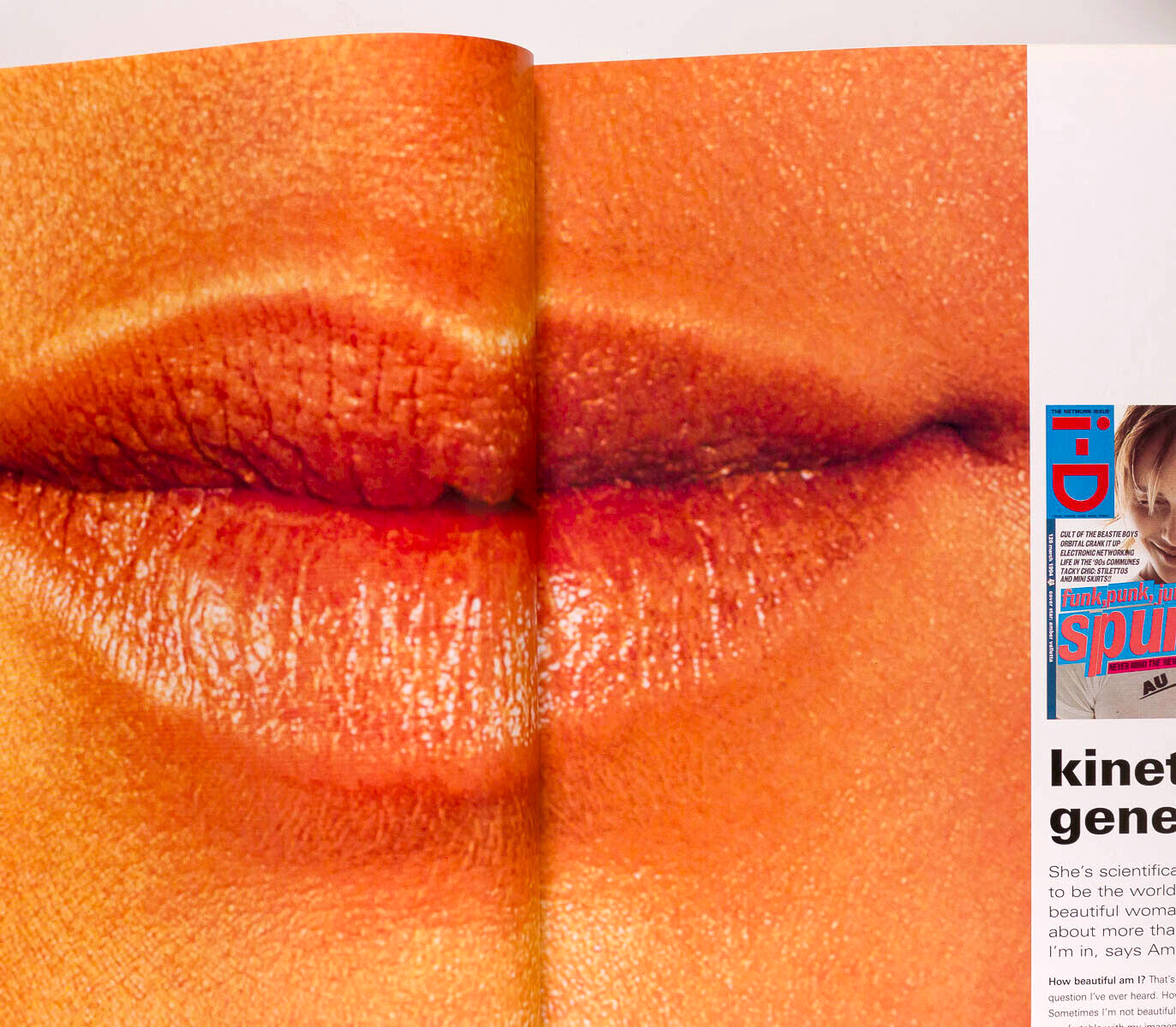 Amber Valletta KIRSTEN OWEN Adriana Lima i-D March 1999 Pina Bausch YAMAMOTO Raf