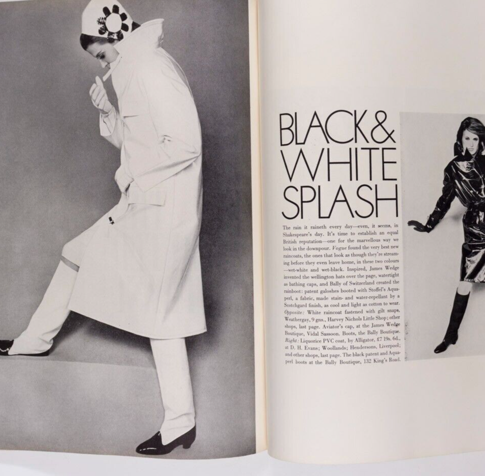 JEAN SHRIMPTON John Lennon APRIL ASHLEY Vogue March 1964 Biba CHANEL vtg MOD UK