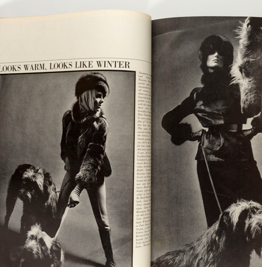 Chrissie Shrimpton MEXICO Veruschka BAILEY Vogue January 1966 60th birthday gift