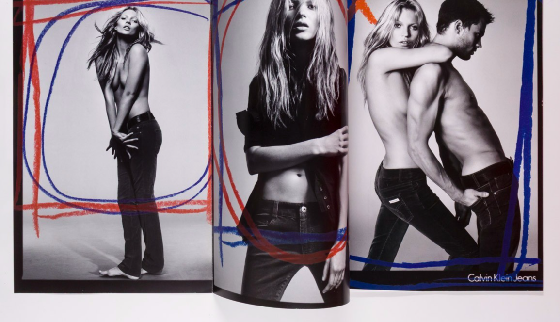 Kate Moss BRUCE WEBER Rupert Everett VOGUE HOMMES MAGAZINE 2006 Charlie Sexton