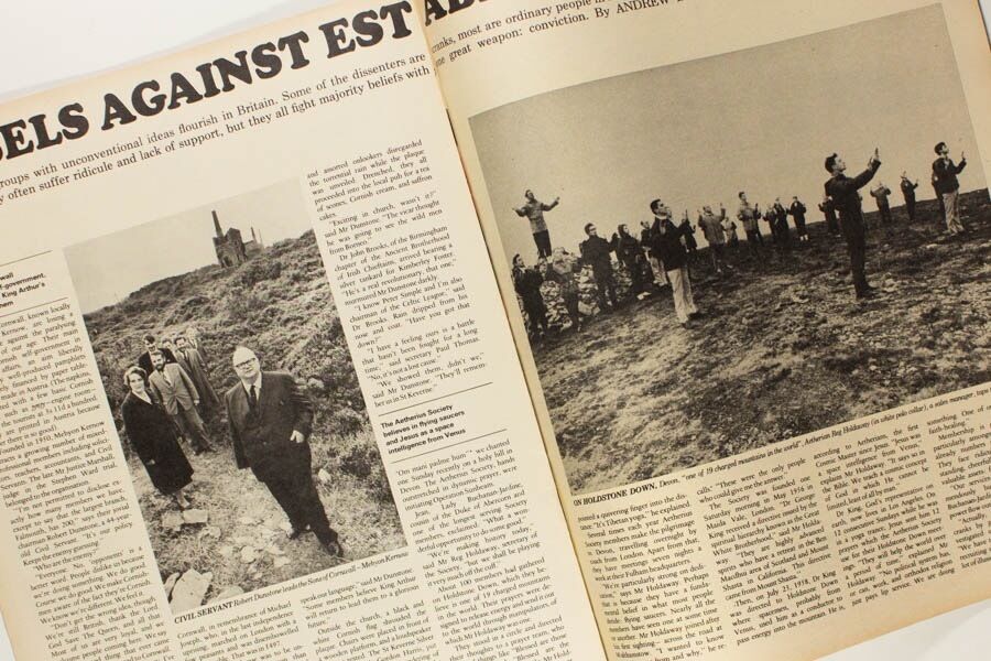 DON McCULLIN Jenny Boyd STONEHENGE Anthony Haworth 1960's Telegraph magazine VTG