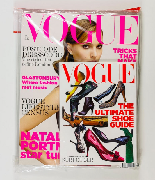 NATALIE PORTMAN Gemma Ward FREJA ERICHSEN  Vogue October 2005 20th birthday gift